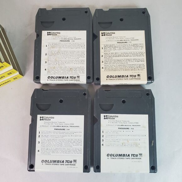 Dr Funs Funhouse Vol 1-6 : 8-Track Stereo Cartridge Tapes 1976 (Lot of 4) UNTEST - Picture 5 of 14